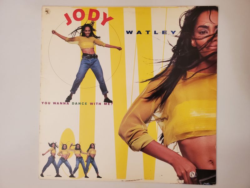 Jody Watley You Wanna Dance With Me? vinyl record